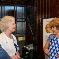 Alumni chat with Marcia